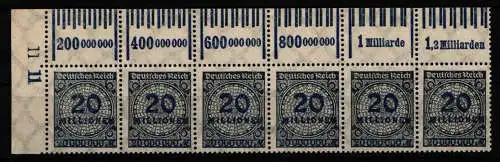 Deutsches Reich 319 A W b OR postfrisch geprüft Infla Berlin #NR970