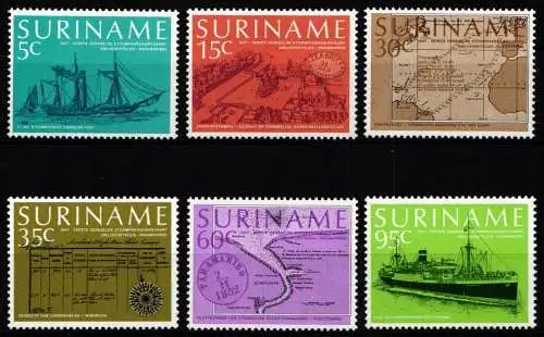 Suriname 788-793 postfrisch #NT963