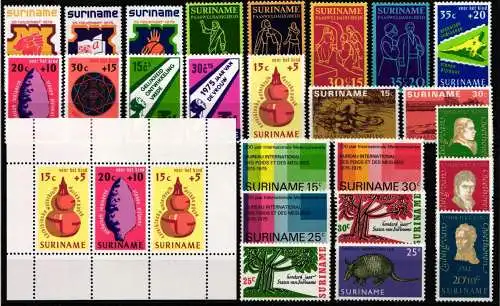 Suriname gutes Lot postfrisch #NT970