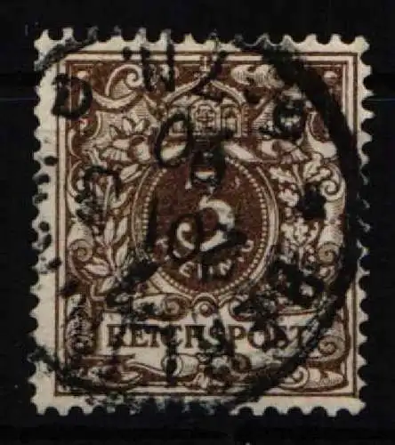 Deutsches Reich 45 a gestempelt signiert Zenker #NU021