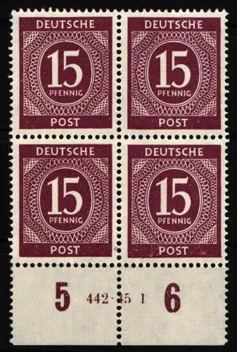 Alliierte Besetzung 921 HAN postfrisch H 442.45 2 #NU196