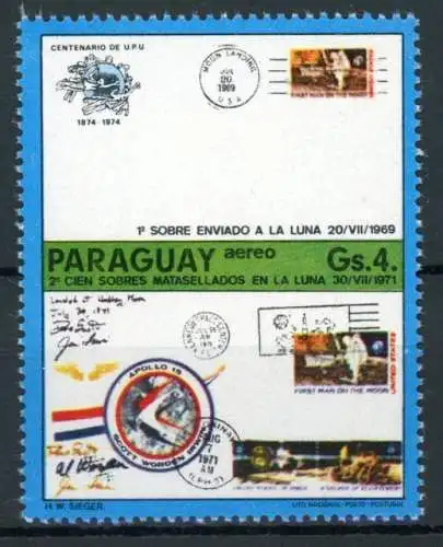 Paraguay 2597 postfrisch UPU #HO810