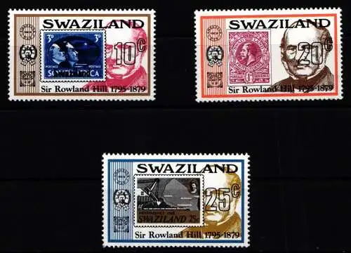 Swaziland 322-324 postfrisch #JY652