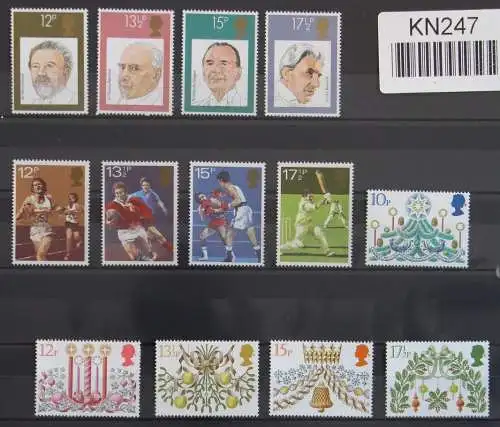 Großbritannien Jahrgang 1980 mit 817-860 postfrisch Dauerserie fehlt #KN247