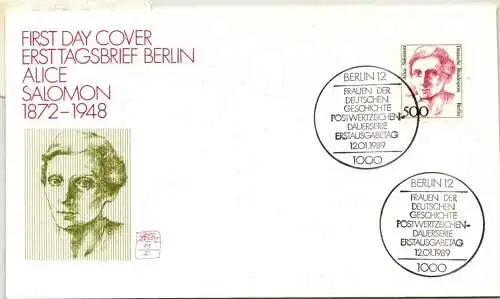 Berlin 830 als Ersttagsbrief #NQ598