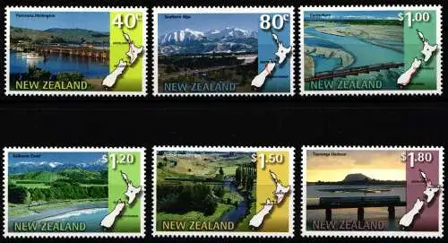 Neuseeland 1614-1619 postfrisch #NT442