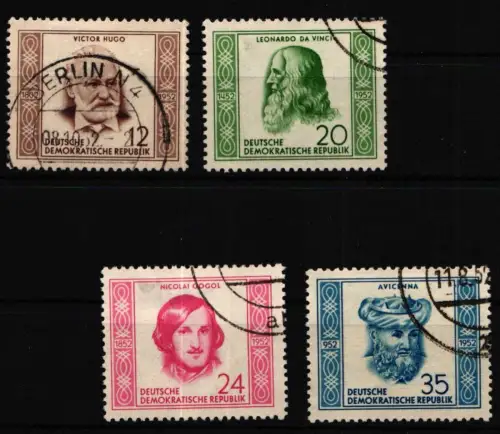 DDR 311-314 gestempelt #NT082