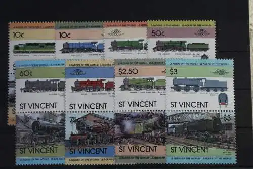 St. Vincent 680-695 postfrisch als 8 Paar #VJ108