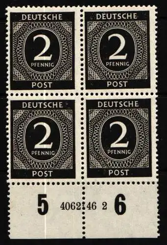 Alliierte Besetzung 912 HAN postfrisch H 4062.46 2 #NU239