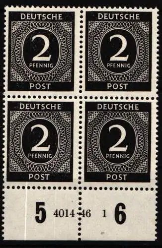 Alliierte Besetzung 912 HAN postfrisch H 4014.46 1 #NU228