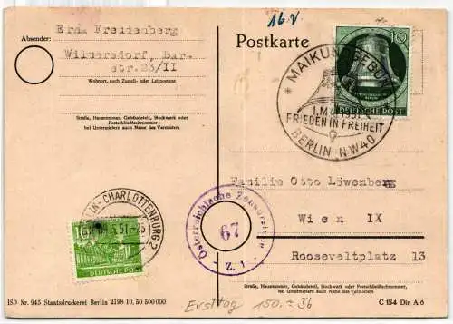 Berlin 76 auf Postkarte Ersttag-Sonderstempel #NT270