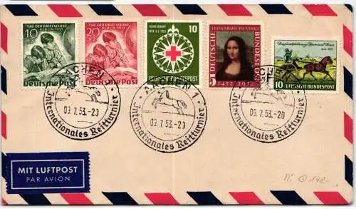 Berlin 80,81 auf Brief Sonderstempel #NT272