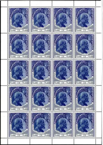 Liechtenstein Kleinbogen 1749 postfrisch #NS531