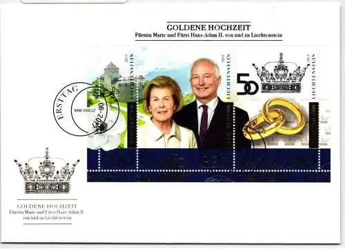 Liechtenstein FDC Block 29 A gestempelt #NS541