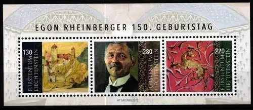 Liechtenstein Block 36 postfrisch #NS532