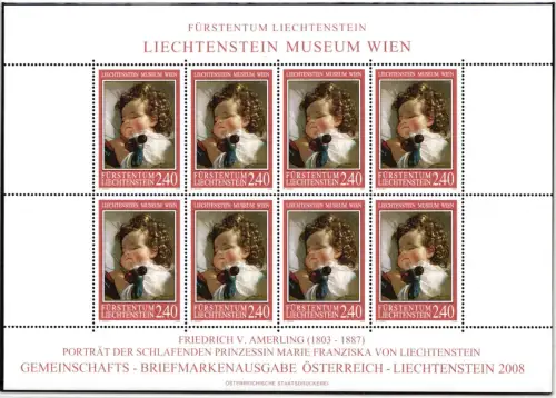 Liechtenstein Kleinbogen 1471 postfrisch #NS555