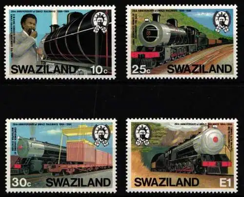 Swasiland 466-469 postfrisch #NT501