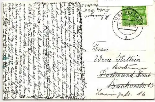 Ak Berlin 1955 Freilichtbühne Rehberge auf Postkarte Ansichtskarte #NT333