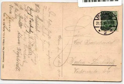 Ak Kloster Chorin 1914 Klosterhof auf Postkarte Ansichtskarte #NT330