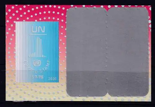 Vereinte Nationen Genf Block 62 gestempelt als FDC Ersttagsbrief #NS687