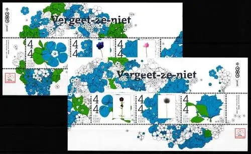 Niederlande Block 109 und 110 postfrisch #NS727