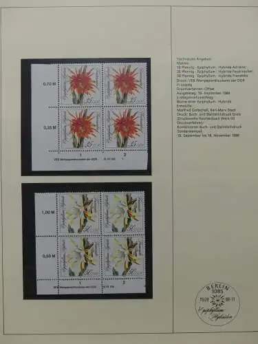 DDR Exklusiv-Zusammenstellung 1+2 in Post Büchern #LZ197