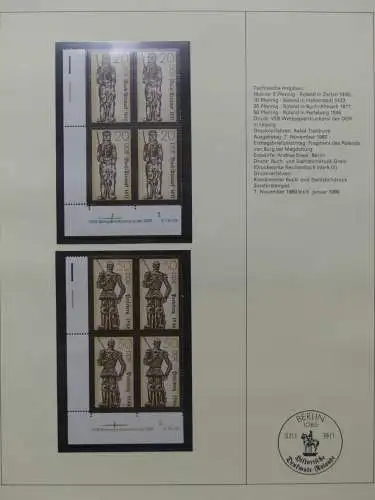 DDR Exklusiv-Zusammenstellung 1+2 in Post Büchern #LZ197