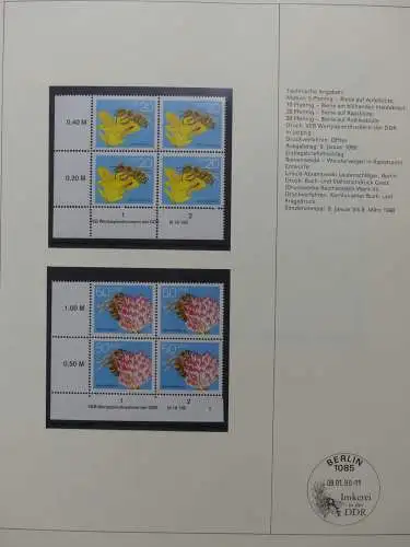 DDR Exklusiv-Zusammenstellung 1+2 in Post Büchern #LZ197