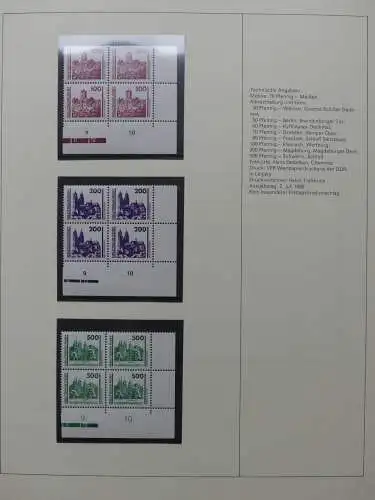 DDR Exklusiv-Zusammenstellung 1+2 in Post Büchern #LZ197