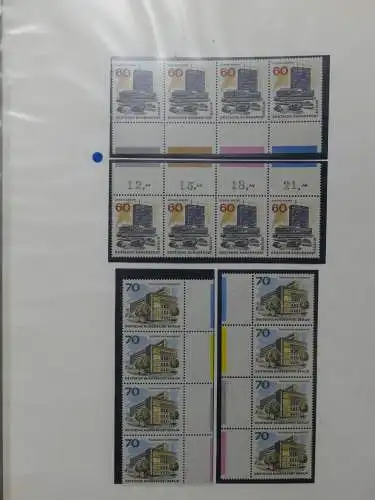 Berlin Bogenzudrucke, spezialisierte Sammlung in Leitz Ordner #LZ198