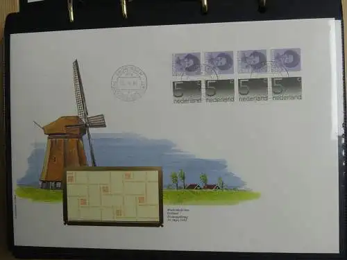 Europa Markenheftchen FDCs Im Album #LZ242