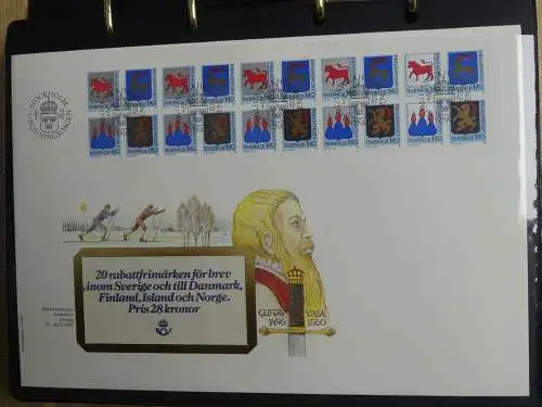 Europa Markenheftchen FDCs Im Album #LZ242