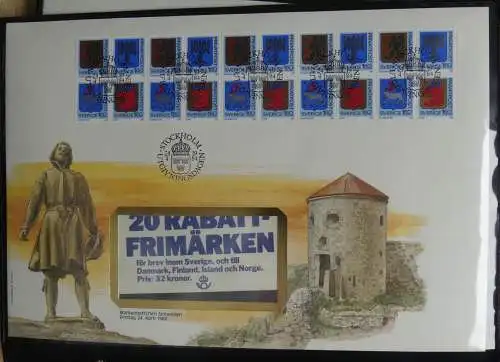 Europa Markenheftchen FDCs Im Album #LZ242