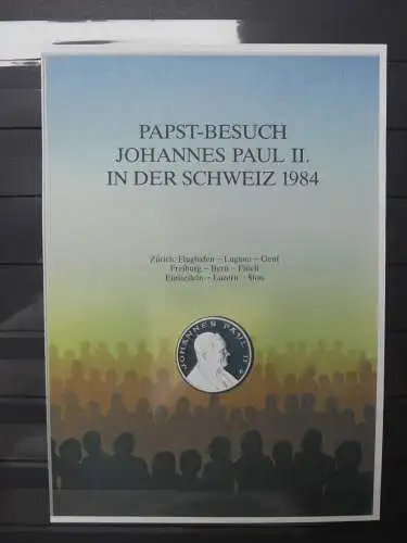 Vatikan kleine Sammlung mit 4 polnischen FDCs im Einsteck-Album #LZ217