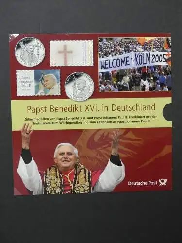 Vatikan kleine Sammlung mit 4 polnischen FDCs im Einsteck-Album #LZ217