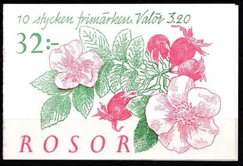 Schweden 1823-1827 postfrisch als Markenheftchen #NT119