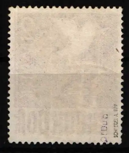 Berlin 34 gestempelt 2 DM Rotaufdruck #NT384