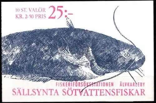 Schweden 1649-1650 postfrisch als Markenheftchen #NT015