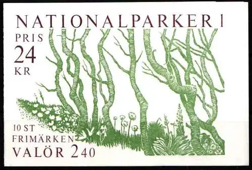 Schweden 1567-1568 postfrisch als Markenheftchen #NT001