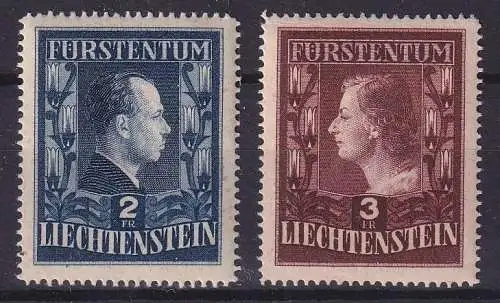 Liechtenstein 304-305 B postfrisch #NW202