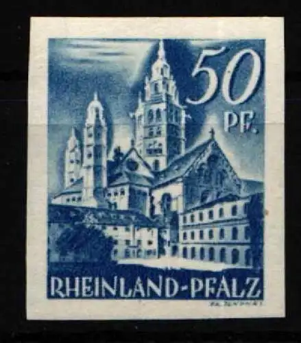 Franz. Zone Rheinland-Pfalz 11 U postfrisch #NW287