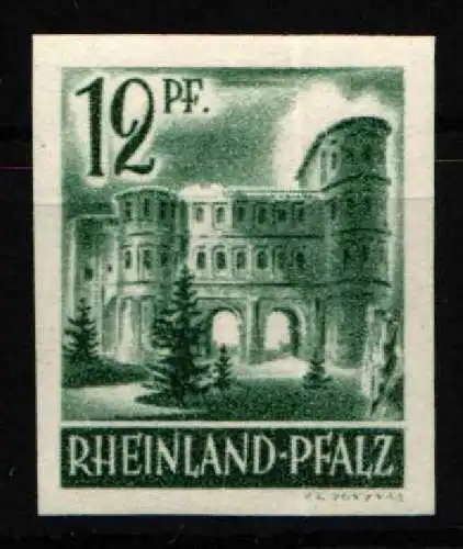 Franz. Zone Rheinland-Pfalz 4 U postfrisch #NW286