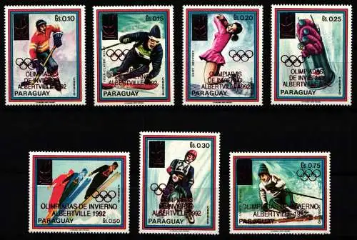 Paraguay 4408-4414 postfrisch Olympische Spiele #NN641