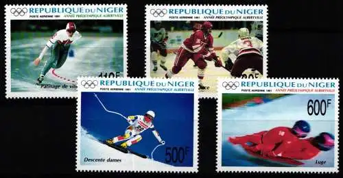 Niger 1122-1125 postfrisch Olympische Spiele #NN647