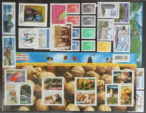 Frankreich Jahrgang 2008 postfrisch ohne 4565 + 4370-4375 #NM578