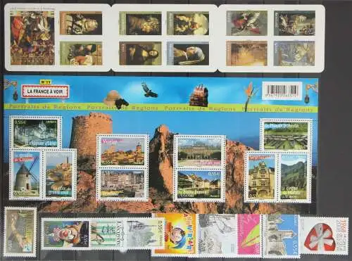 Frankreich Jahrgang 2008 postfrisch ohne 4565 + 4370-4375 #NM578