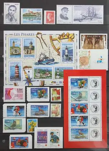 Frankreich Jahrgang 2007 postfrisch ohne 4216-25, 4232, 4240, 4271 #NM579