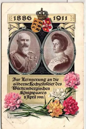 Ansichtskarte Blumentag 1911 auf Postkarte Festtagskarte #NY467