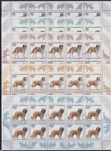 BRD Bund 1836-1840 gestempelt mit Ersttagsstempel als Kleinbögen #NM939