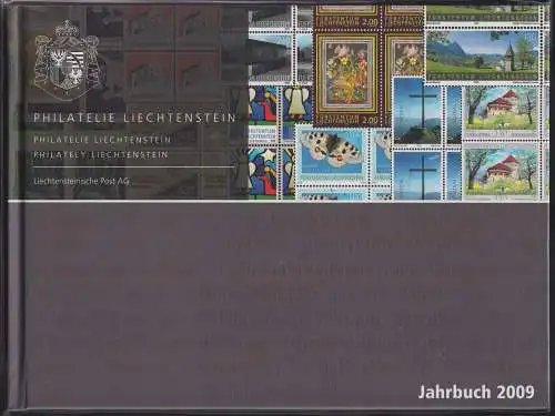 Liechtenstein Jahrgang 2009 postfrisch als Jahrbuch #NM967